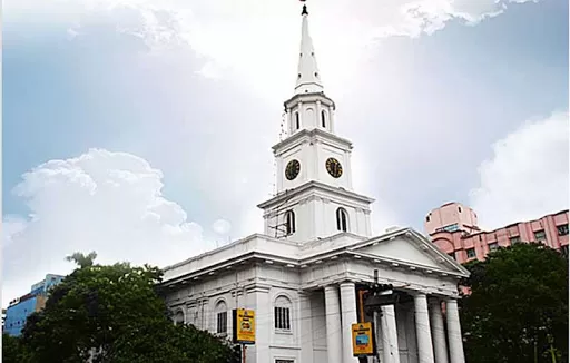 Photo of St. Andrew's Church, Binoy Badal Dinesh Bag North, Murgighata, Barabazar Market, Kolkata, West Bengal, India by Doyel Banerjee