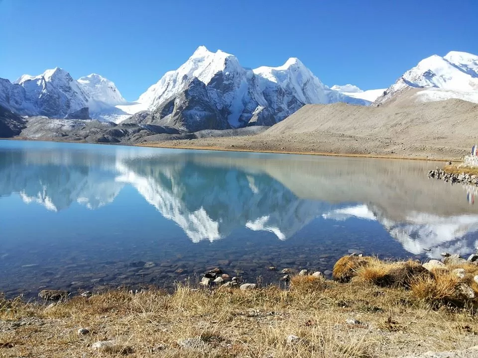 Photo of Gurudongmar Lake, North Sikkim, Sikkim, India by Madhumita Das