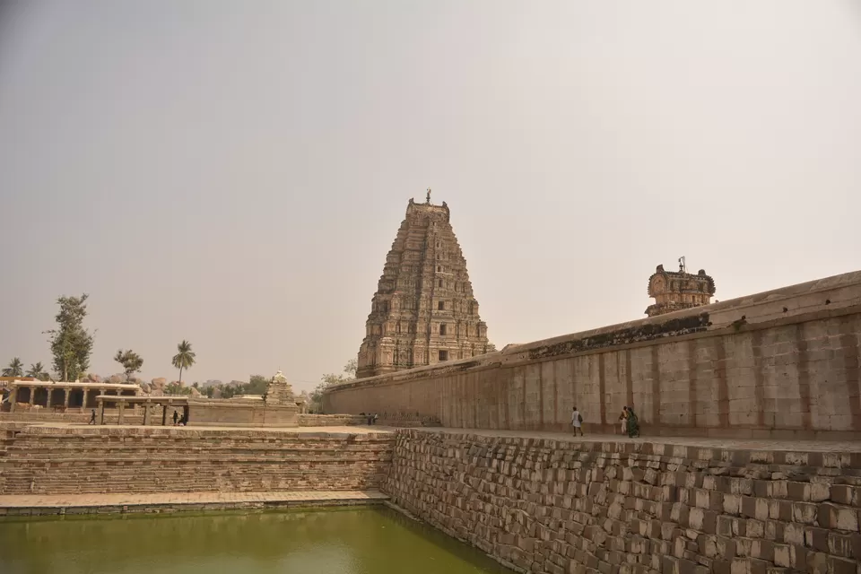 Photo of Virupaksha Temple East Gopura, Hampi, Karnataka, India by Ramadevi Reddy