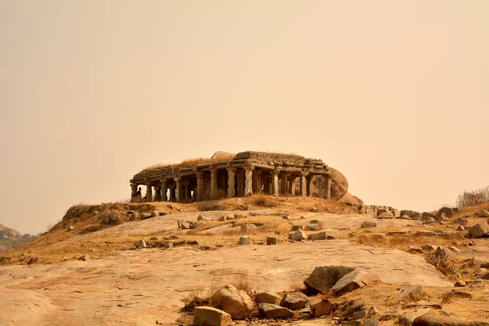 Photo of Virupaksha Temple East Gopura, Hampi, Karnataka, India by Ramadevi Reddy