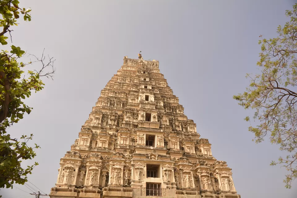 Photo of Virupaksha Temple East Gopura, Hampi, Karnataka, India by Ramadevi Reddy