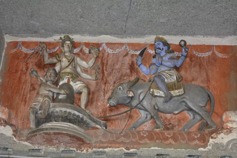 Photo of Virupaksha Temple East Gopura, Hampi, Karnataka, India by Ramadevi Reddy