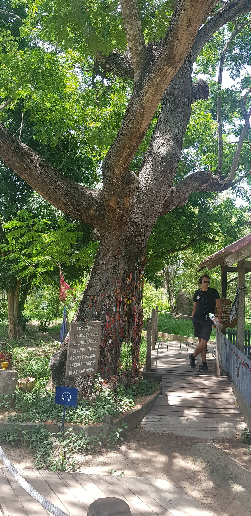 Photo of Choeung Ek Pagoda, Phnom Penh, Cambodia by Lakshmi Venkateswaran