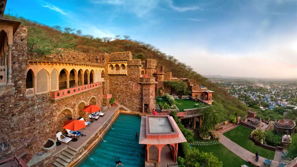 Photo of Neemrana Fort-Palace, Delhi - Jaipur Expy, Neemrana, Rajasthan, India by Jhelum Kaushal