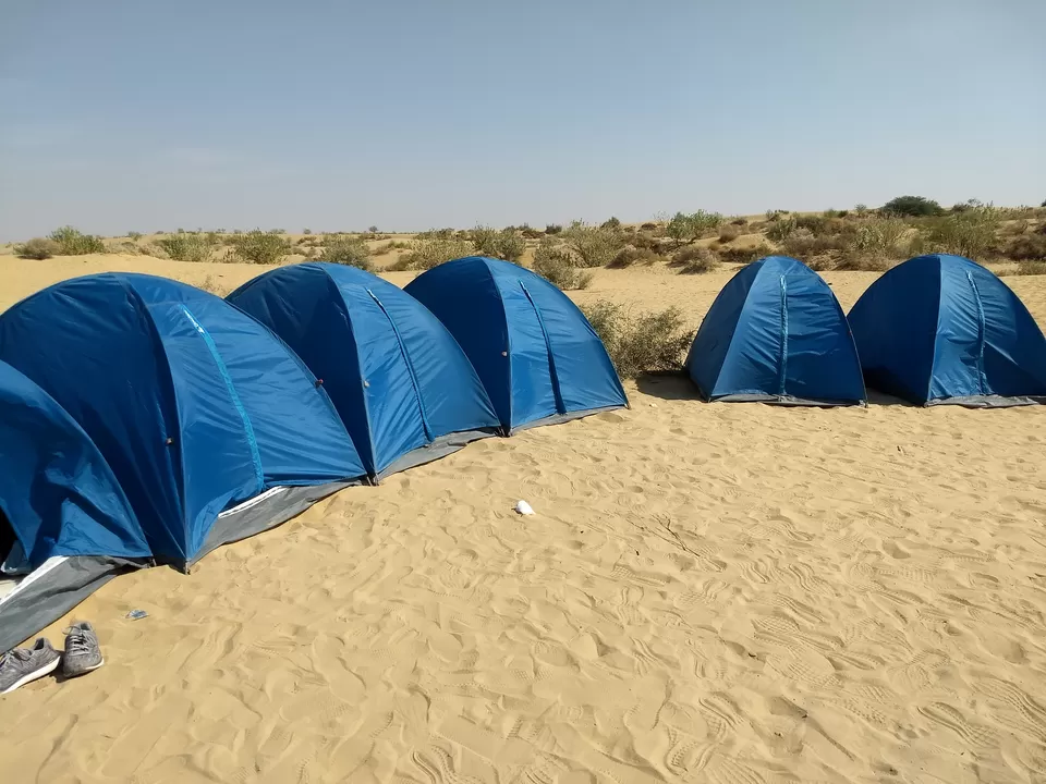 Photo of Jaisalmer Camp, road, Salkha, Rajasthan, India by Jhelum Kaushal