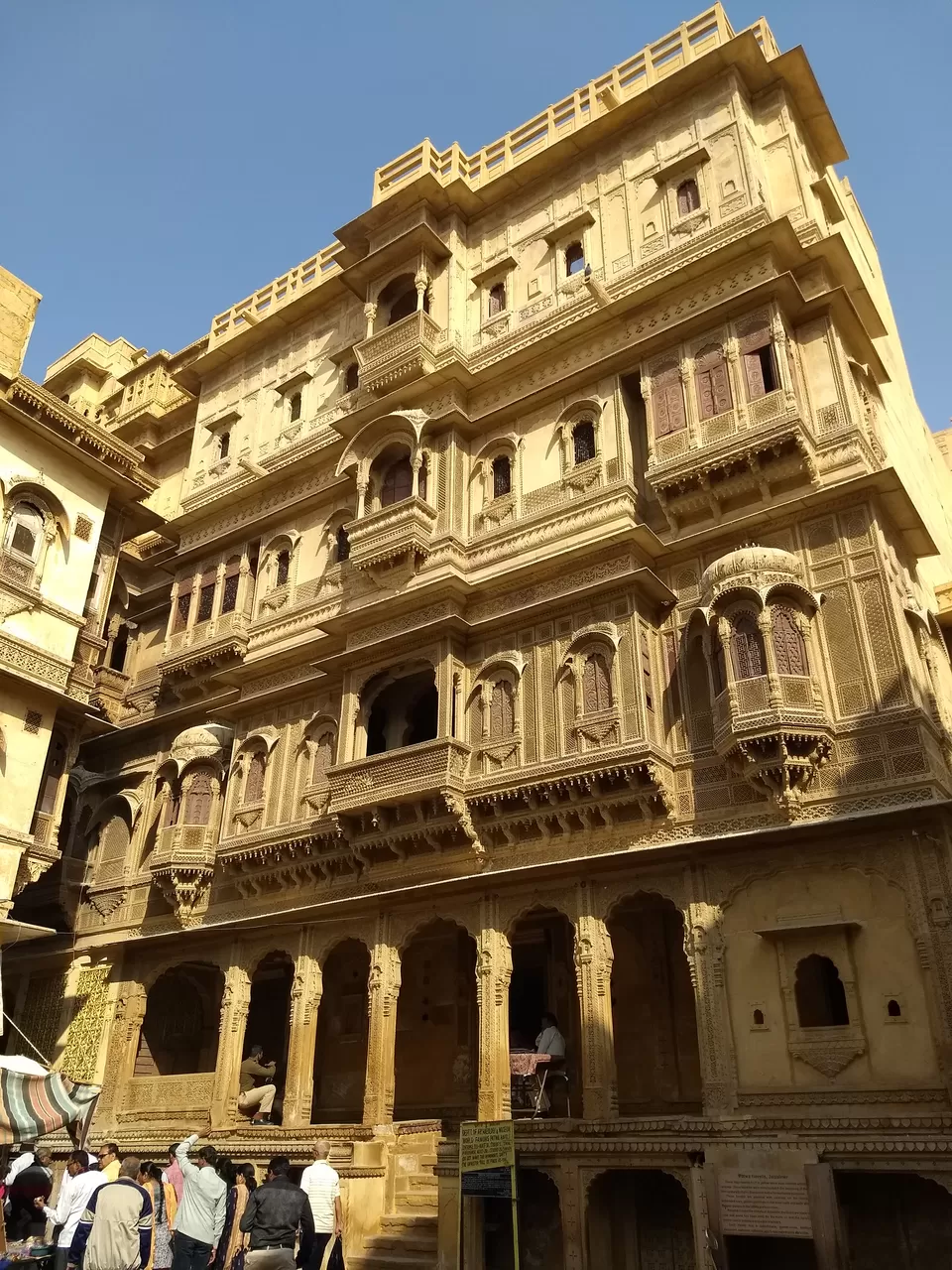 Photo of Kothari's Patwa Haveli (Patwon ki Haveli/Patwa Haveli), opposite Choora Paada, Amar Sagar Pol, Jaisalmer, Rajasthan, India by Jhelum Kaushal