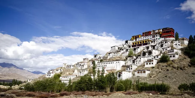 Photo of Thiksey Monastery Leh Ladakh, Leh Manali Highway, Thiksey by Jhelum Kaushal