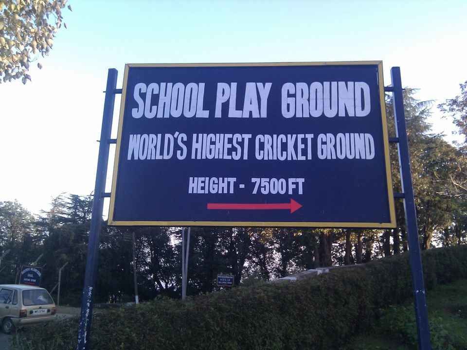 Photo of Chail Cricket Stadium, Chail, Himachal Pradesh, India by Jhelum Kaushal