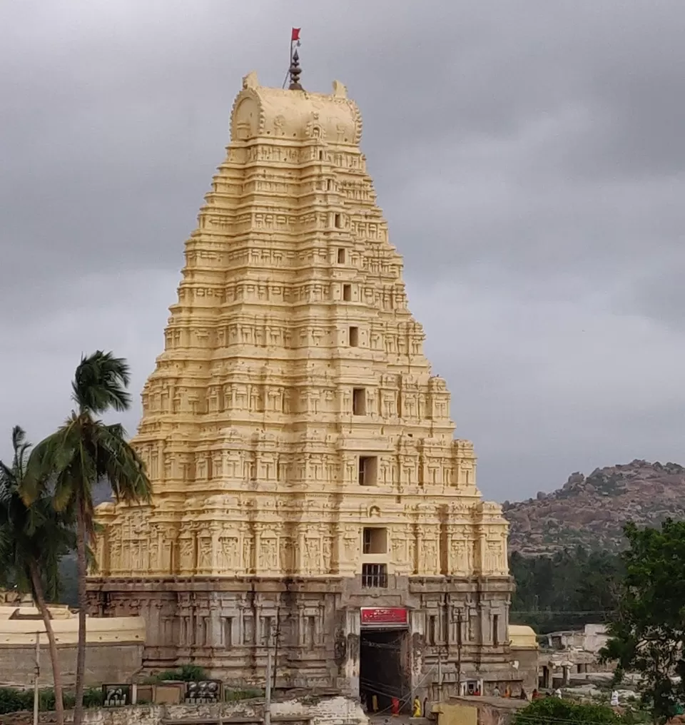 Photo of Virupaksha Temple, Hampi, River Road, Hampi, Karnataka, India by Bhavya shetty