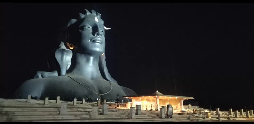 Photo of Adiyogi Statue, Coimbatore, Tamil Nadu, India by Bhavya shetty