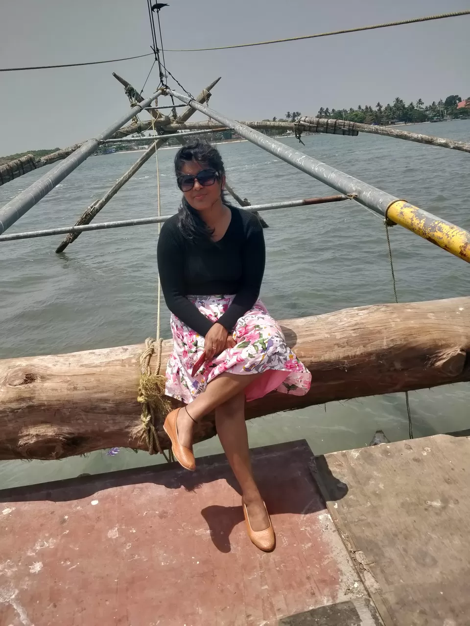 Photo of Chinese Fishing Nets, Fort Vypin, Puthuvype, Kochi, Kerala, India by Bhavya shetty