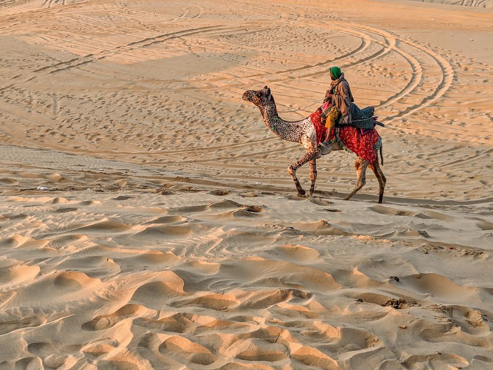 Photo of Sam Sand Dunes Jaisalmer, sand dunes, Sam, Rajasthan, India by Raj Srivastav