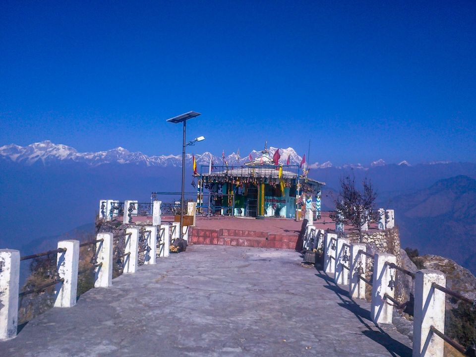 Kartik swami: A snowy mountain Temple TripotoTravelReels - Tripoto
