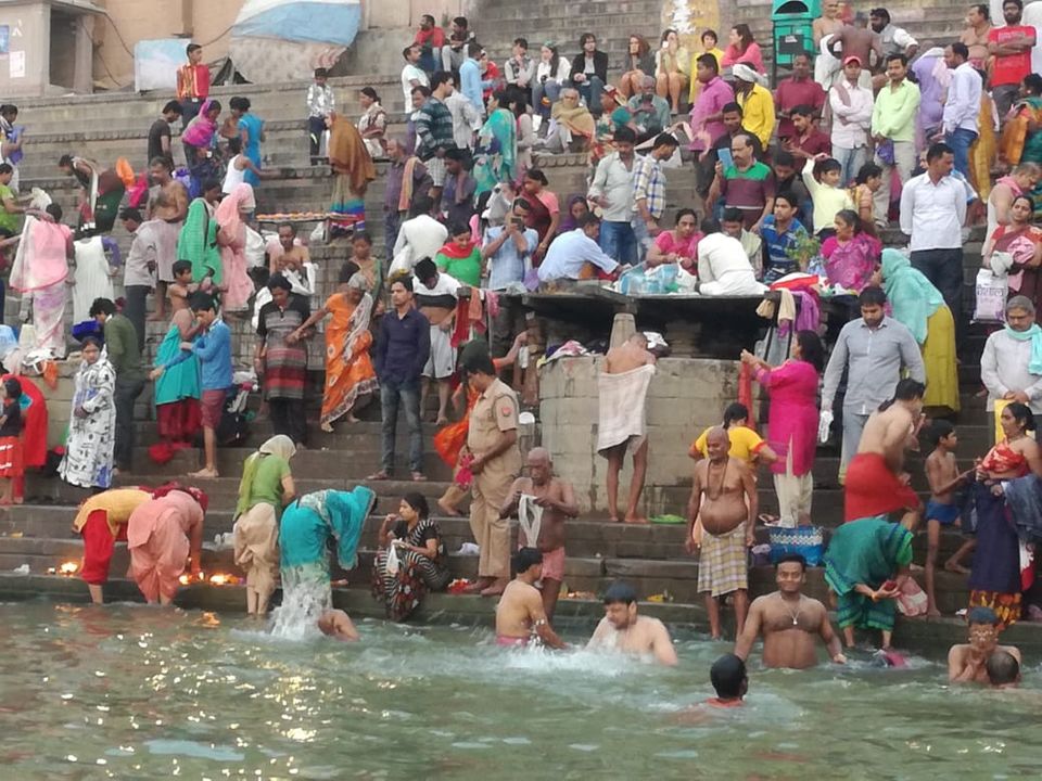 Photo of Manikarnika Ghat by Amit dwivedi
