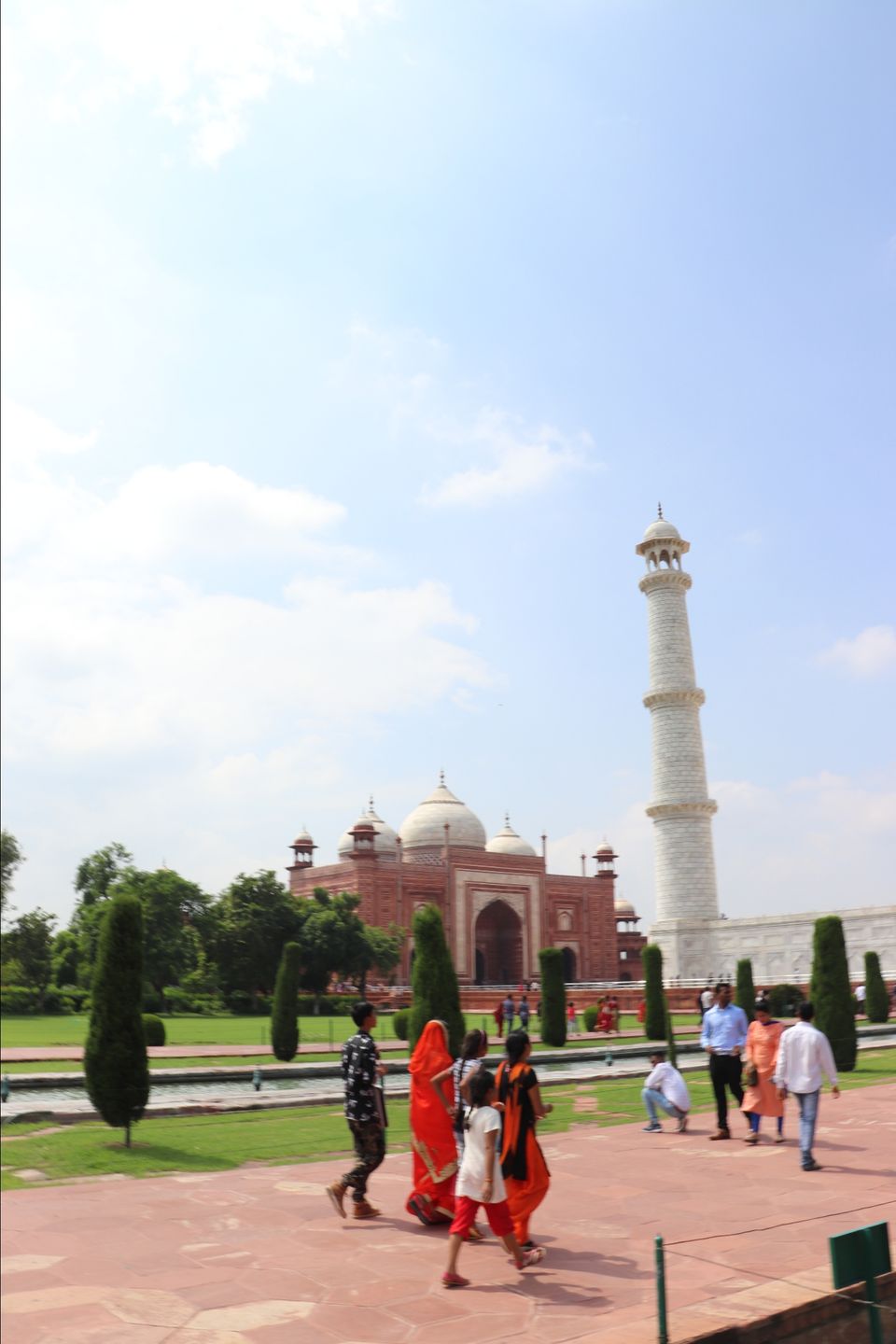 Photo of TajMahal by Car by Lenzzstruck Rahul