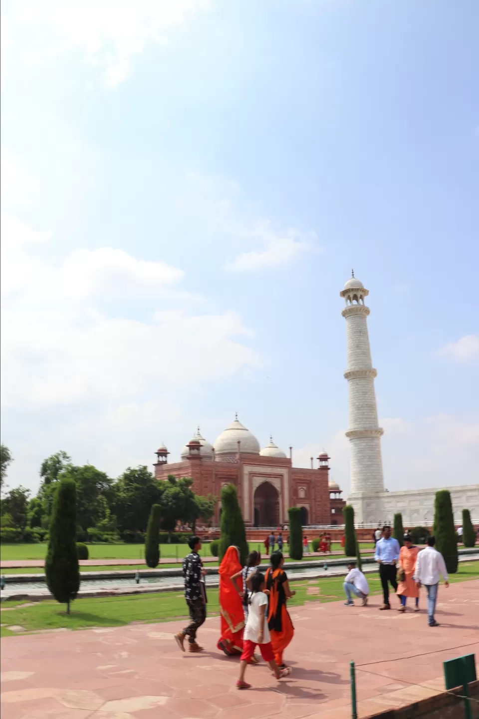 Photo of TajMahal by Car by Lenzzstruck