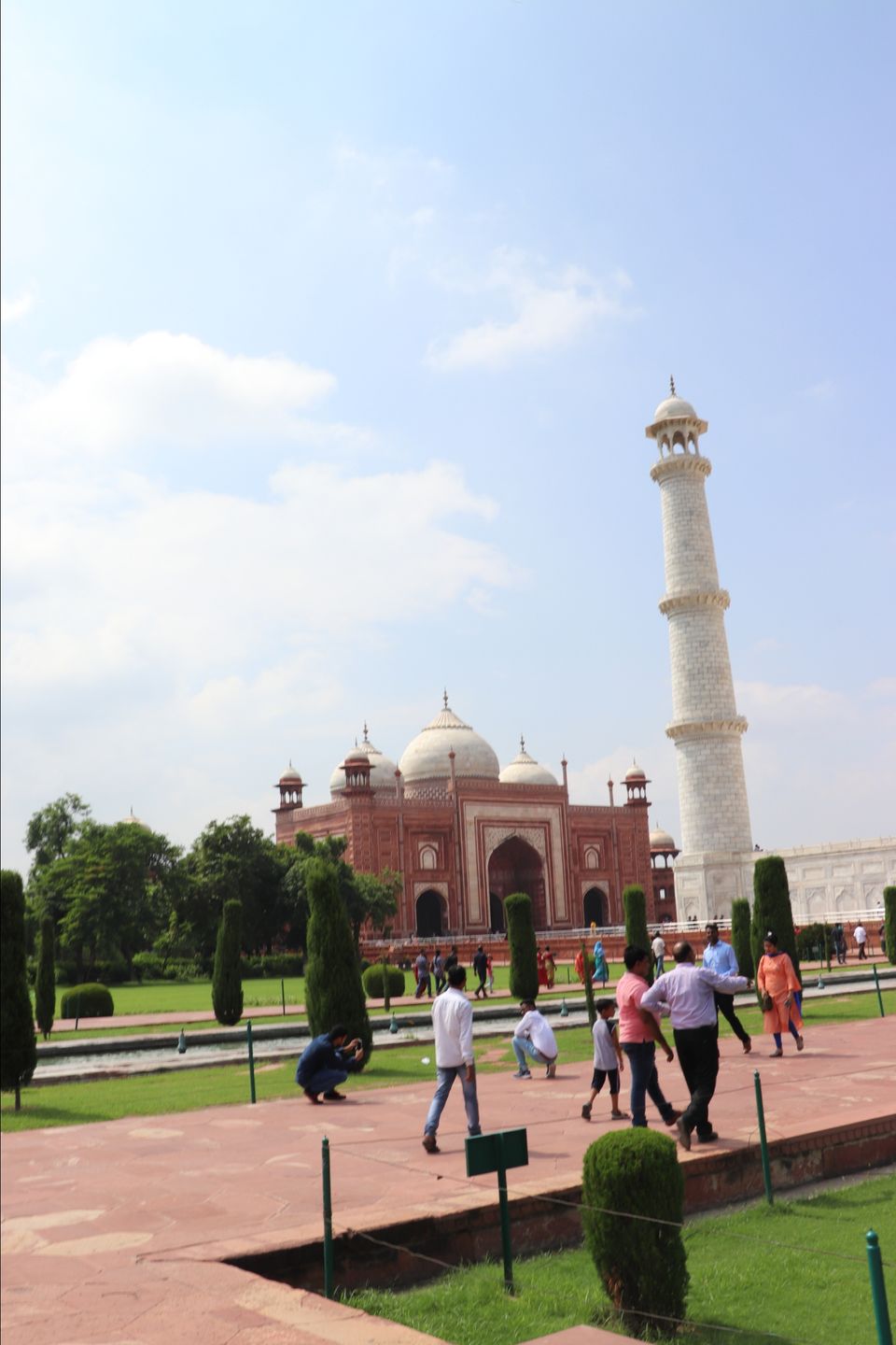 Photo of TajMahal by Car by Lenzzstruck Rahul