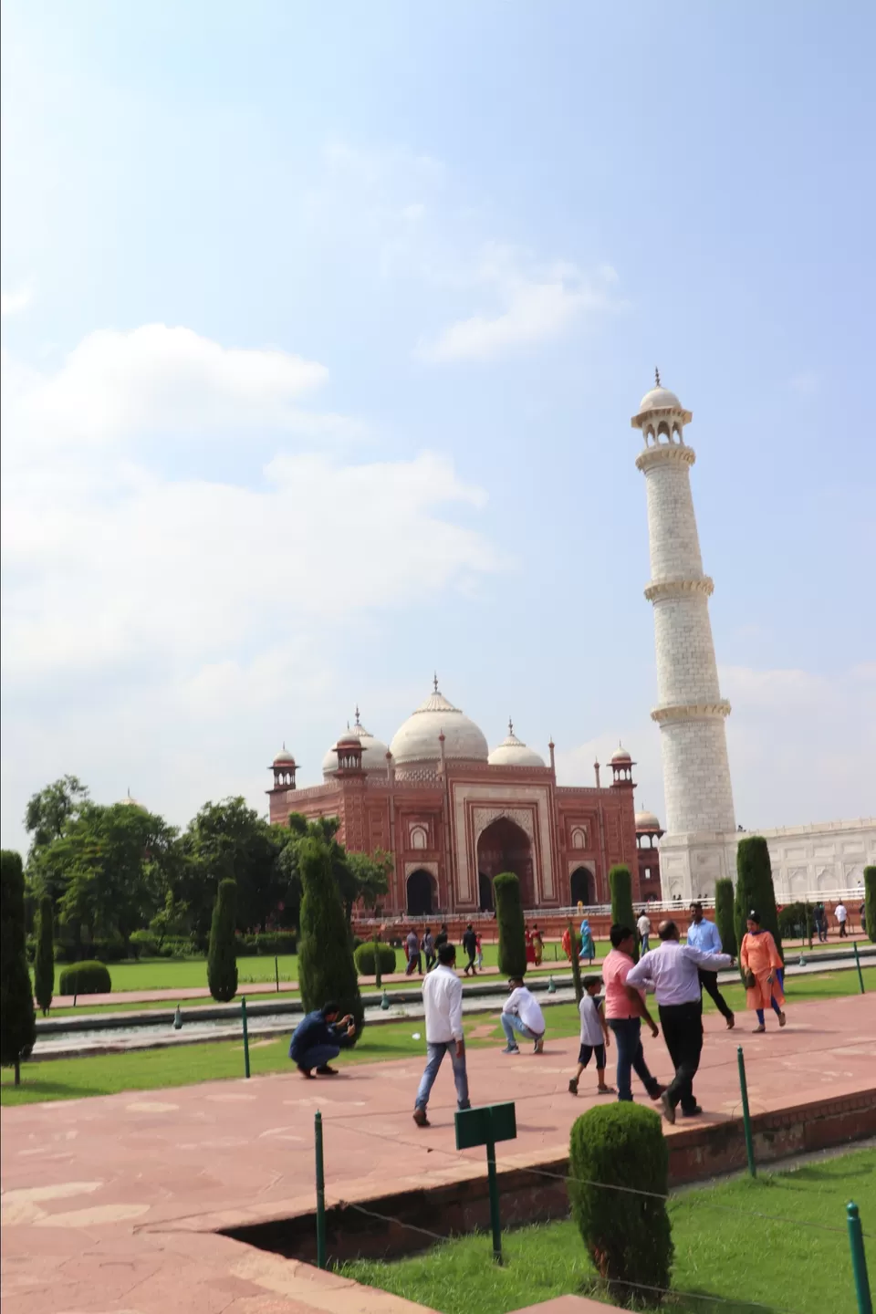 Photo of TajMahal by Car by Lenzzstruck