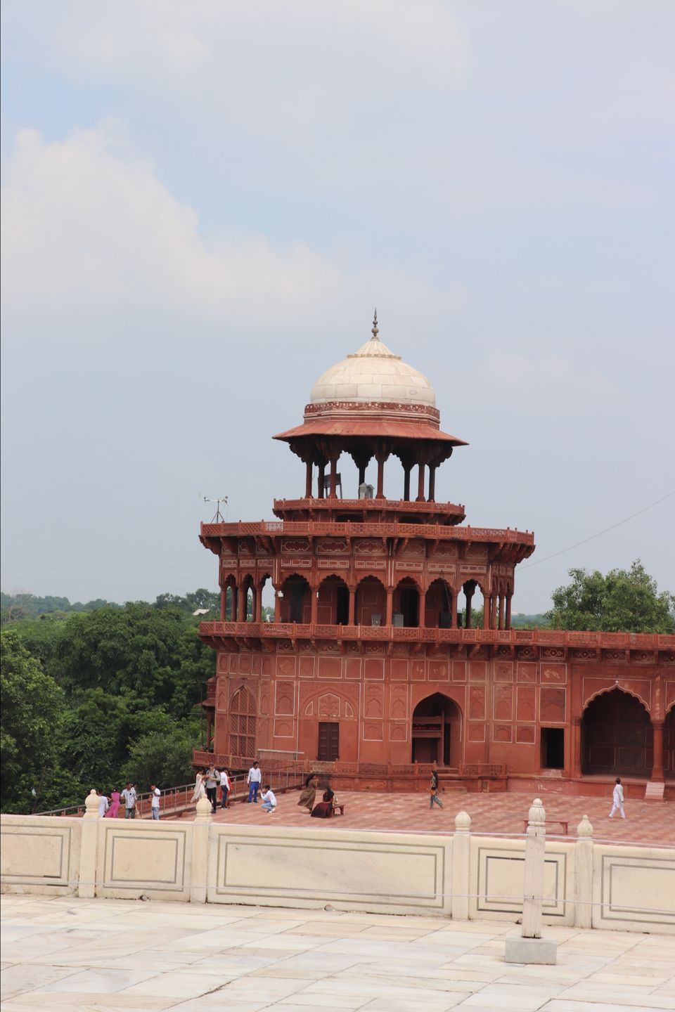 Photo of TajMahal by Car by Lenzzstruck Rahul
