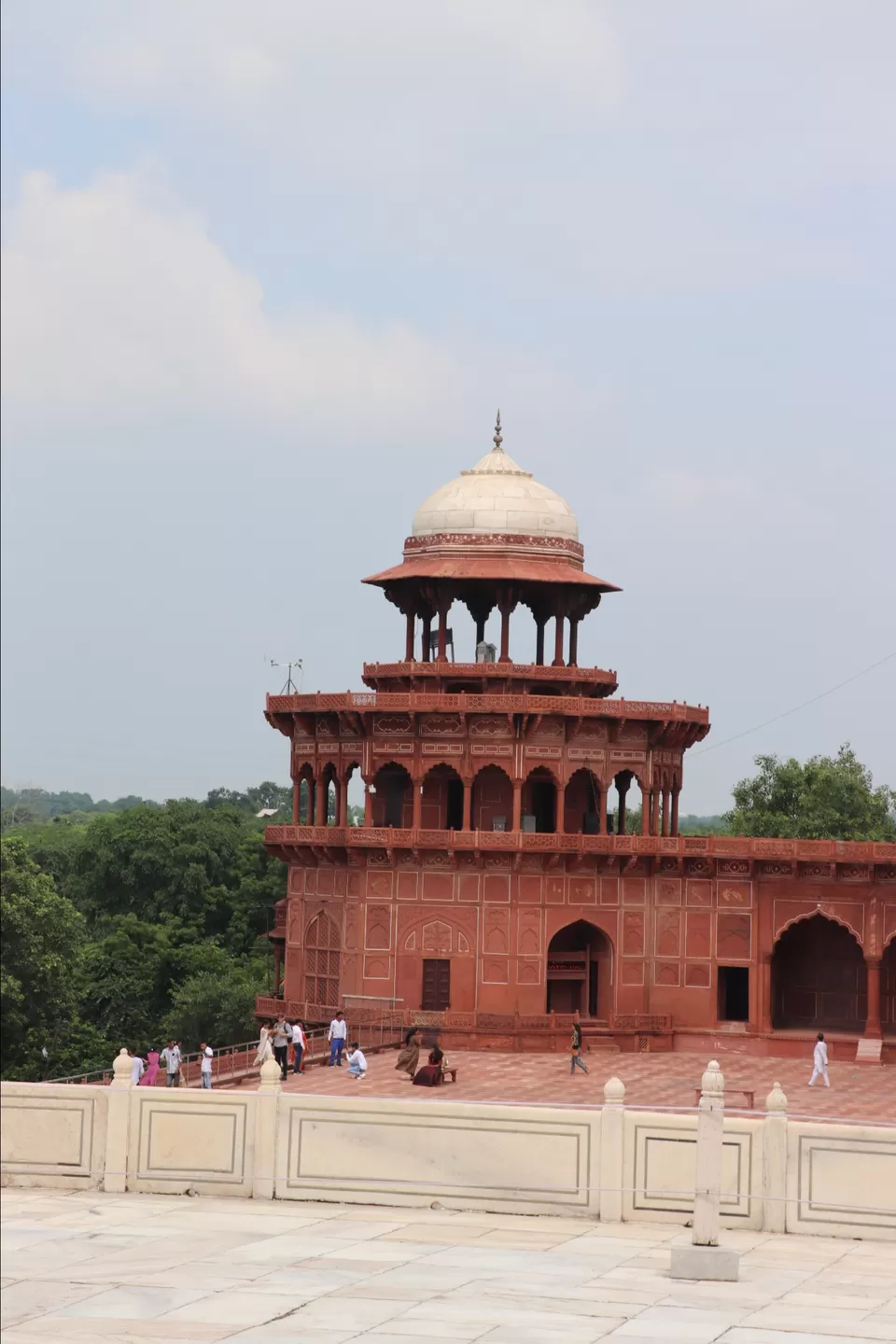 Photo of TajMahal by Car by Lenzzstruck
