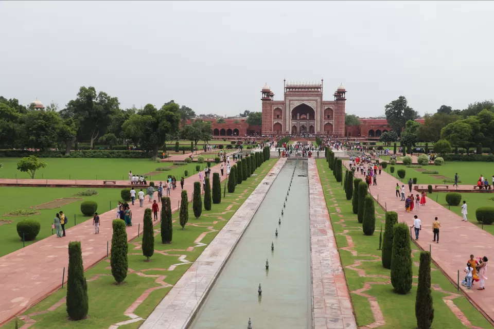 Photo of TajMahal by Car by Lenzzstruck
