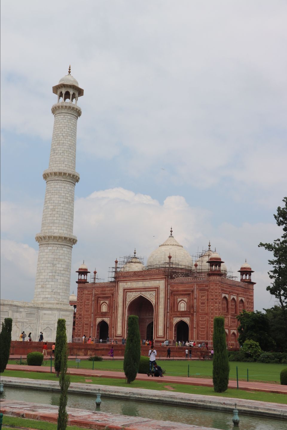 Photo of TajMahal by Car by Lenzzstruck Rahul