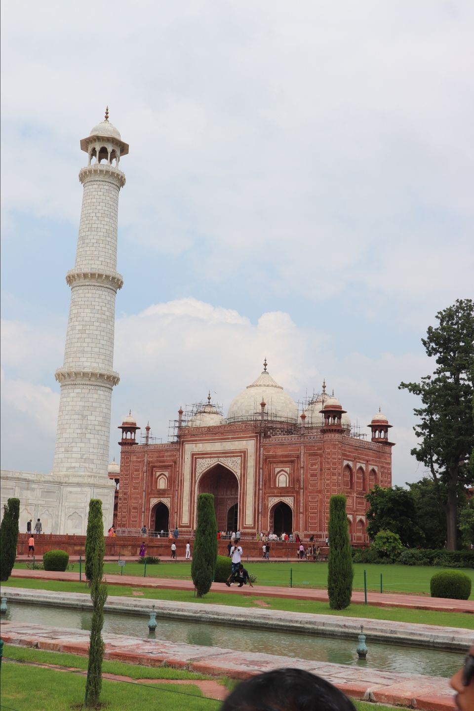 Photo of TajMahal by Car by Lenzzstruck Rahul