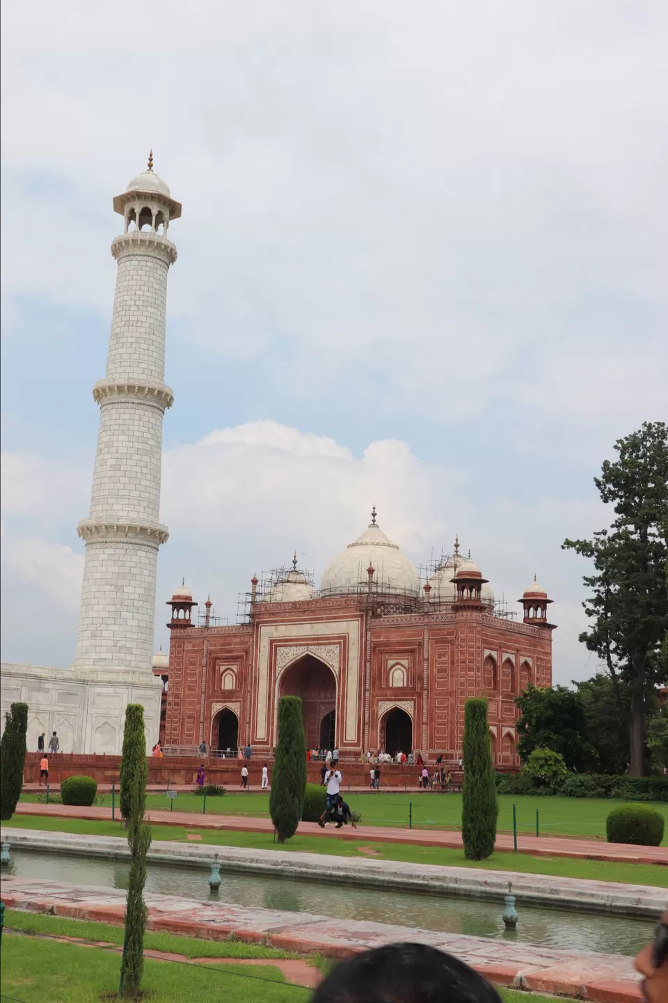 Photo of TajMahal by Car by Lenzzstruck