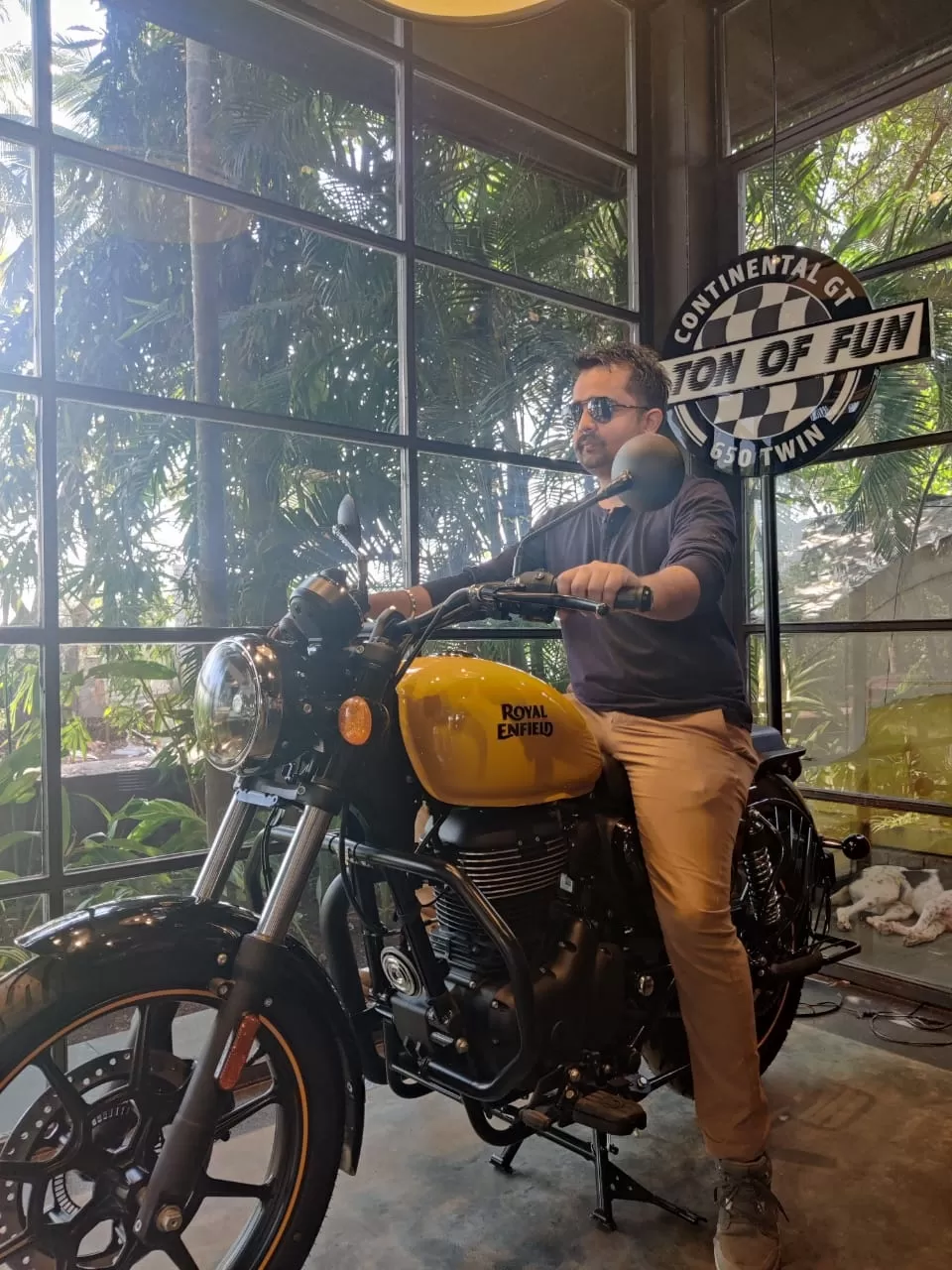 Photo of Royal Enfield Garage Cafe by Lenzzstruck