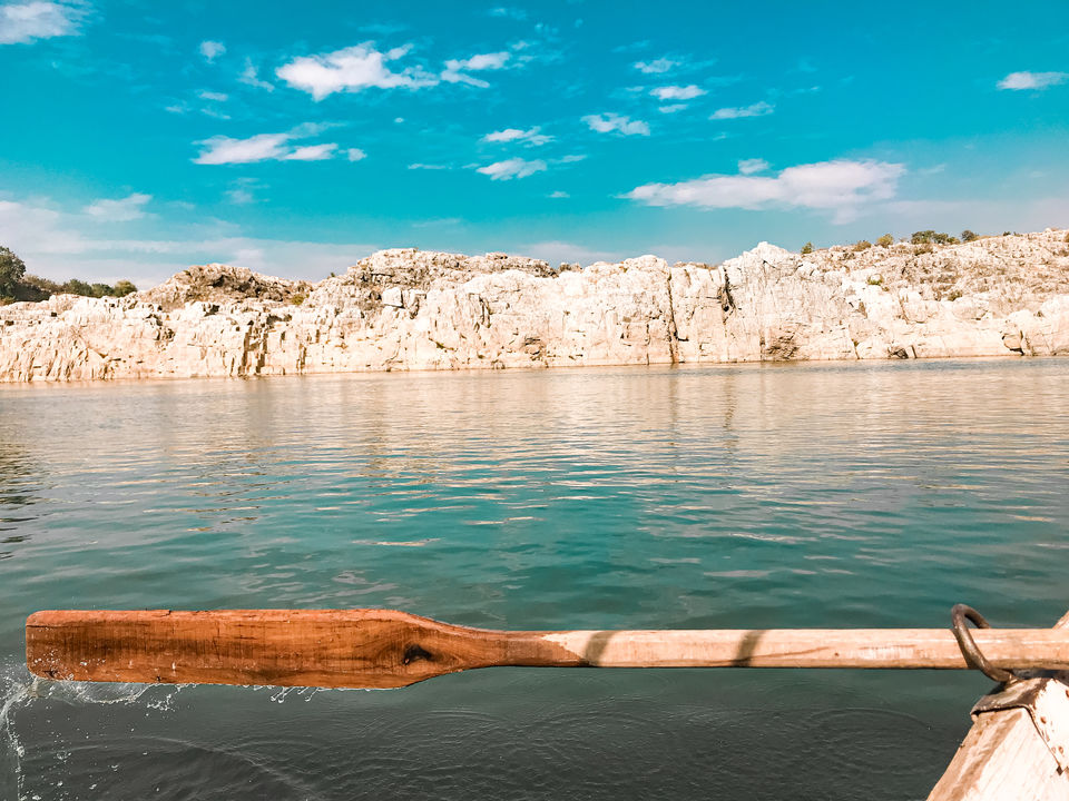 Photo of Marble Rocks in Bhedaghat, Jabalpur by Ankita Biswas | My Travelling Stilettos