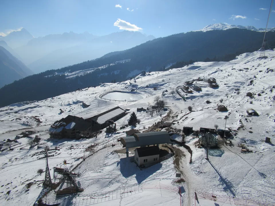 Photo of Auli top , Top tower Ropeway, Joshimath, Uttarakhand, India by Subhashish Chatterjee