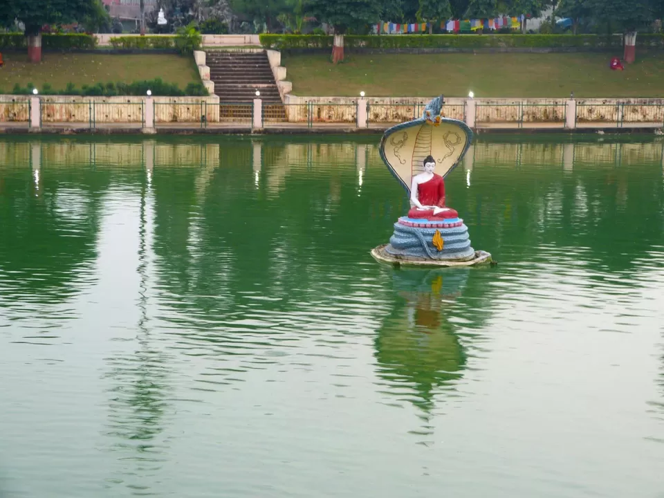 Photo of Muchalinda Lake, Mocharim, Bodh Gaya, Bihar, India by Aradhana Verma