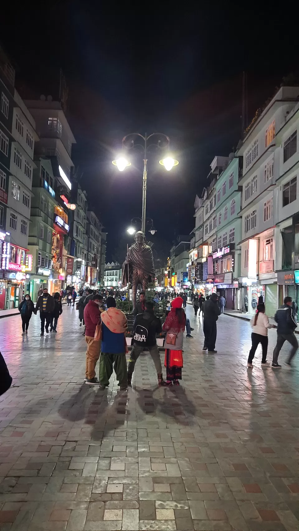 Photo of MG Marg, Vishal Gaon, Gangtok, Sikkim, India by Rajganesh