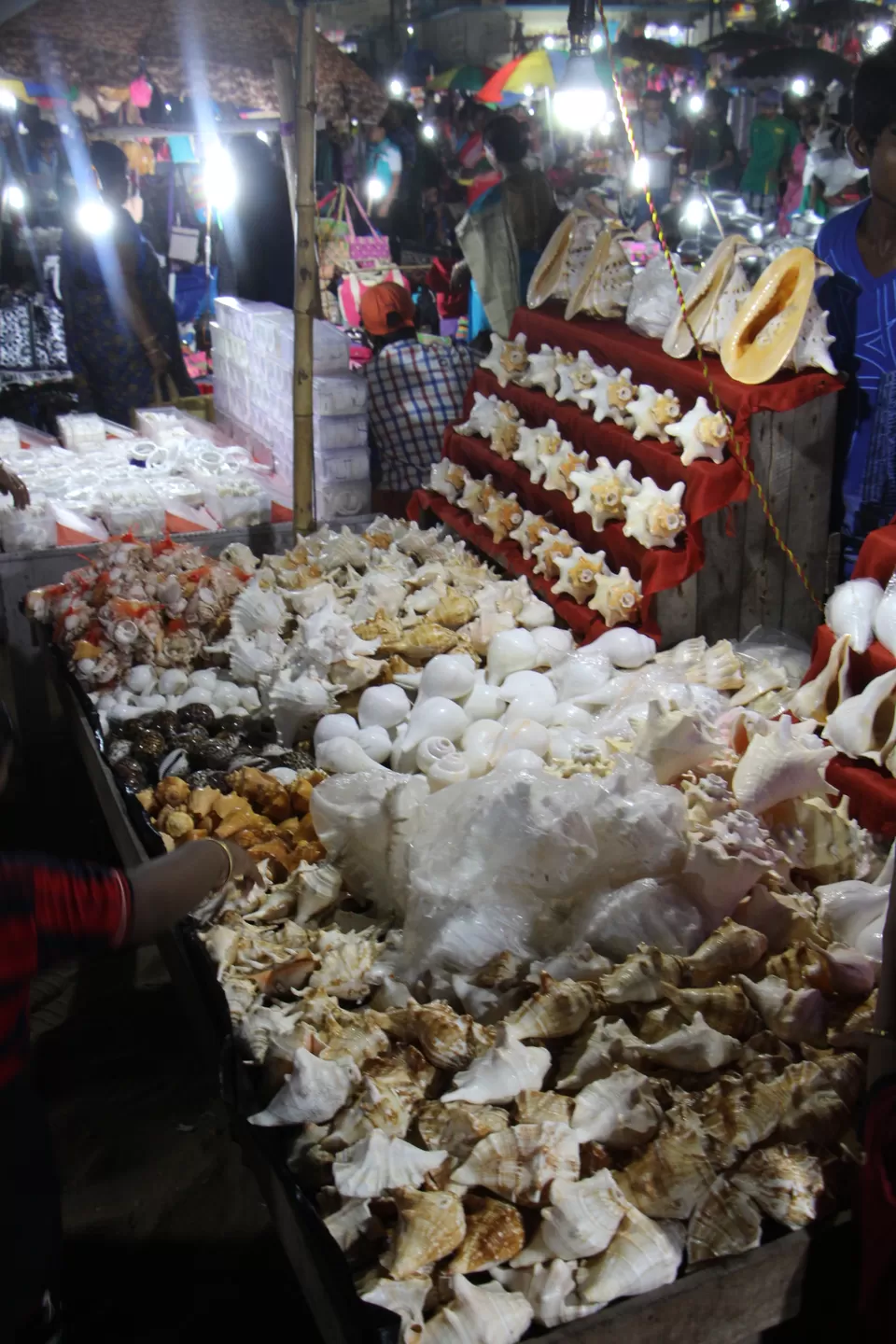 Photo of Puri Night Market on the Sea Beach by Vineet Kumar