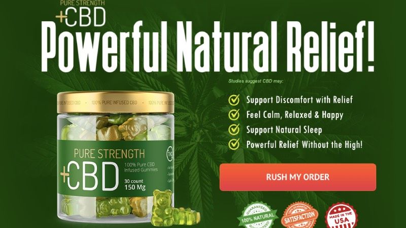 Photo of Pure Strength CBD Gummies # No. 1 Pain Relief Oil ? Read- Clients Reviews 1/1 by Pure Strength CBD Gummies