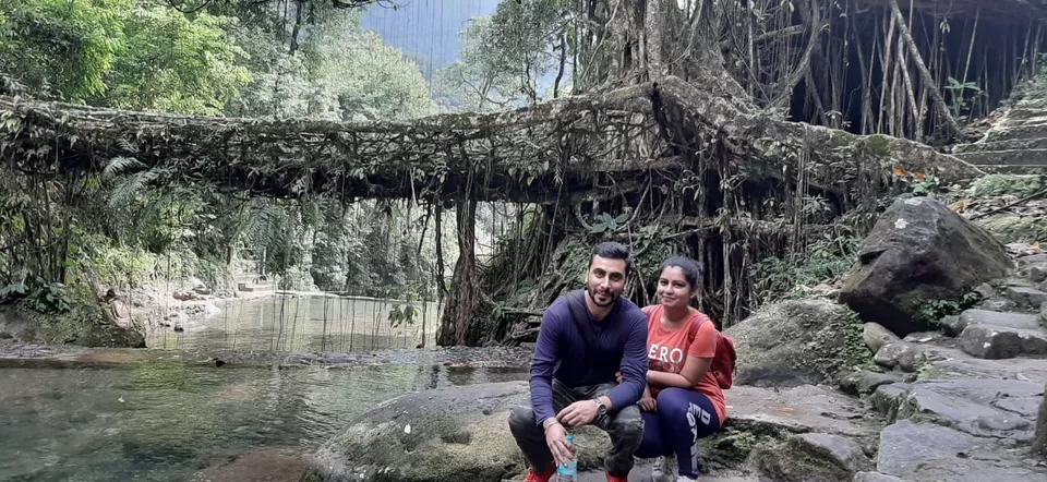 Photo of Double Decker Living Root Bridge, Cherrapunji, Meghalaya, India by The Benjabi Affair