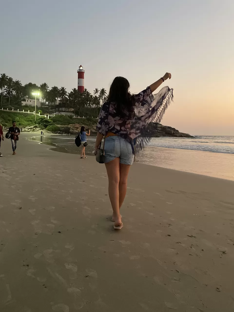 Photo of Light House Road, Light House Beach, Kovalam, Kerala, India by The Benjabi Affair