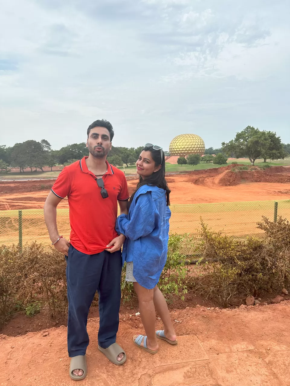 Photo of Matrimandir, Auroville, Bommayapalayam, Tamil Nadu, India by The Benjabi Affair