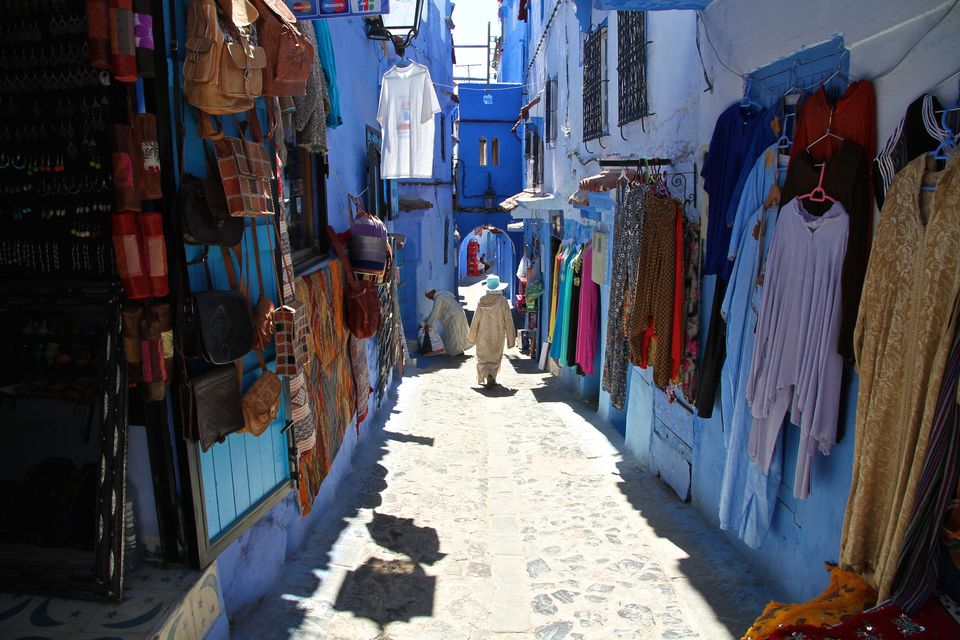 Photo of Making a Donkey of Yourself in Chefchaouen, Morocco 5/29 by Gail Palethorpe