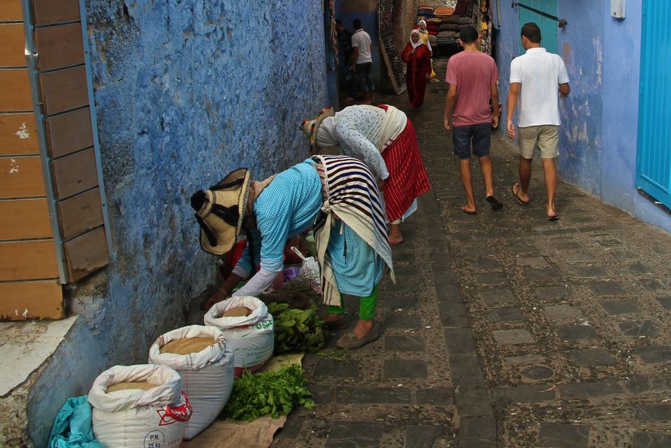 Photo of Making a Donkey of Yourself in Chefchaouen, Morocco 6/29 by Gail Palethorpe