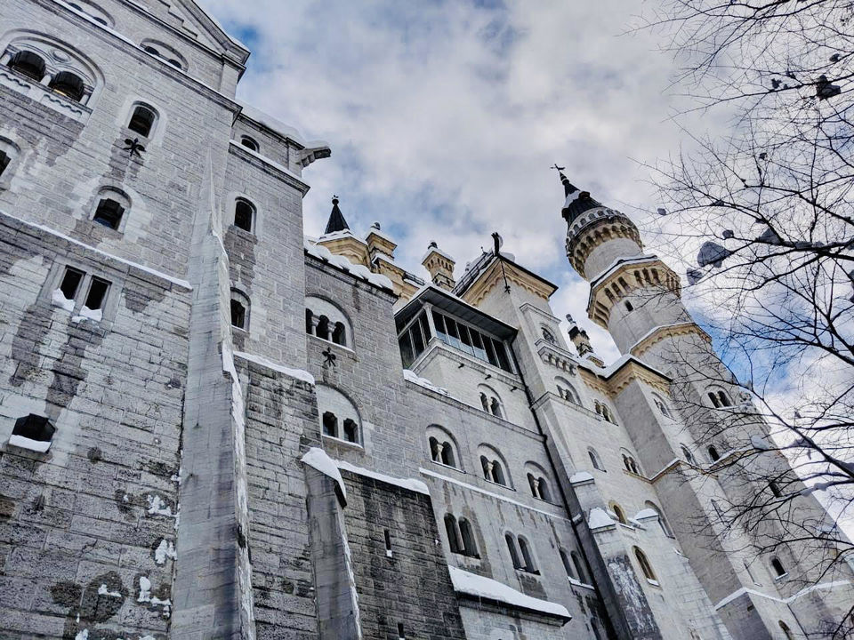 Photo of Dreamy Castle in Snow- Neuschwanstein by Woolgathering Wonders