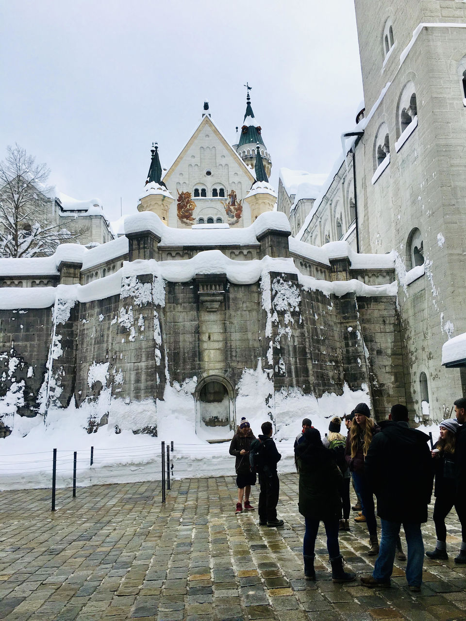 Photo of Dreamy Castle in Snow- Neuschwanstein by Woolgathering Wonders