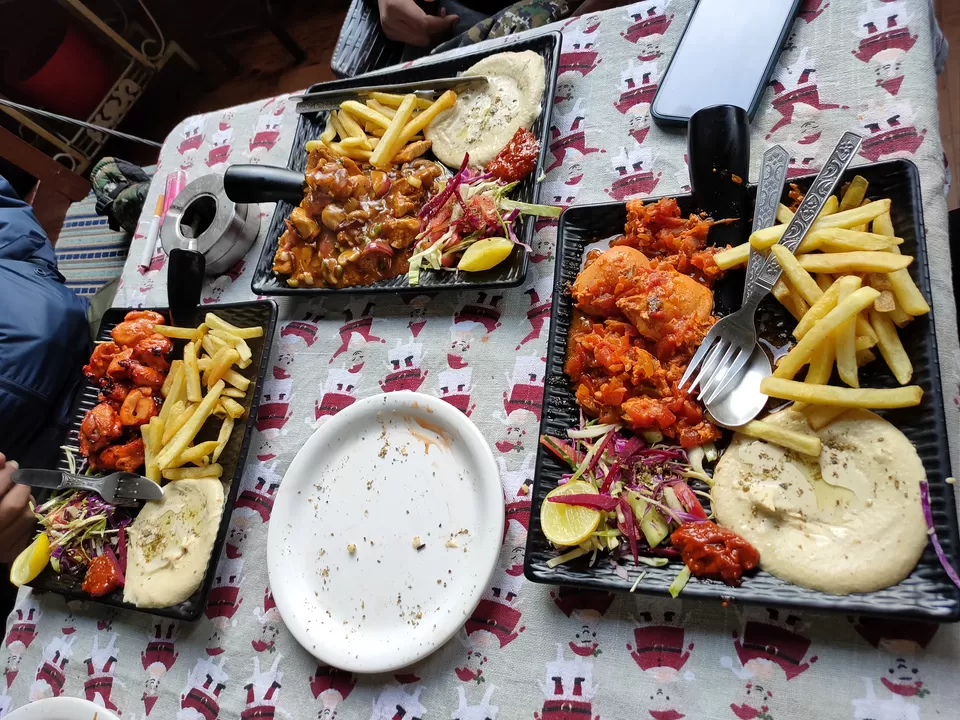 Photo of The Evergreen Cafe, Manikaran Road, near forest rest house, new, Kasol, Himachal Pradesh, India by Rishabh Dey