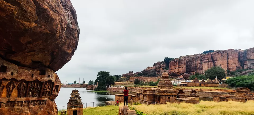 Photo of Badami Caves, Badami, Karnataka, India by rahul bawangade