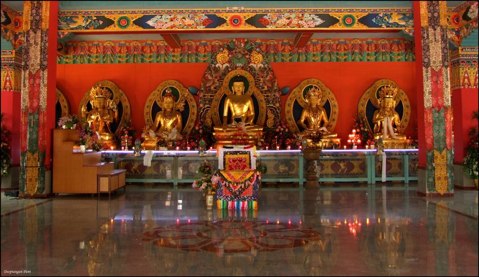 Photo of Namdroling Monastery, Bylakuppe, Karnataka, India by Deeptangan Pant