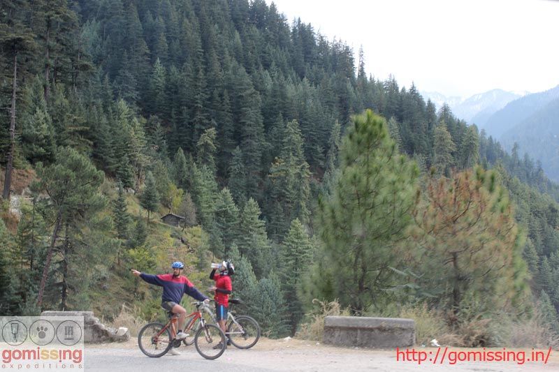 Photo of Easy downhill cycling from Jalori pass, HP 3/5 by Gomissing Expeditions Pvt. Ltd.
