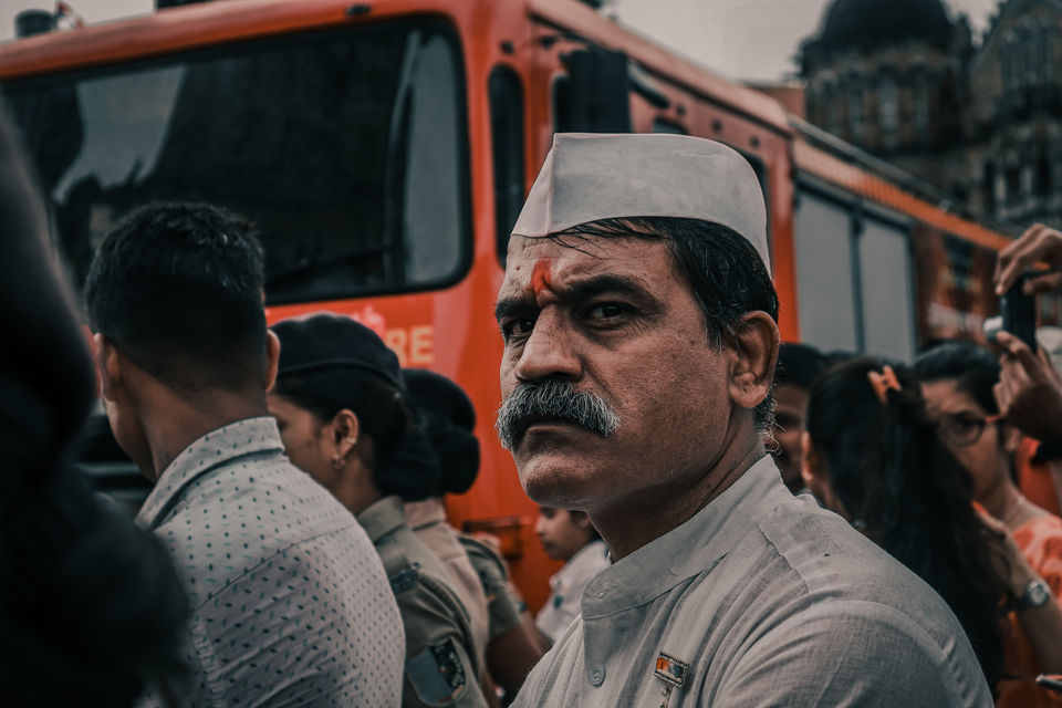Photo of People kept staring at this man who took the TRICOLOR away on INDEPENDENCE DAY. by Aakash Vishwakarma