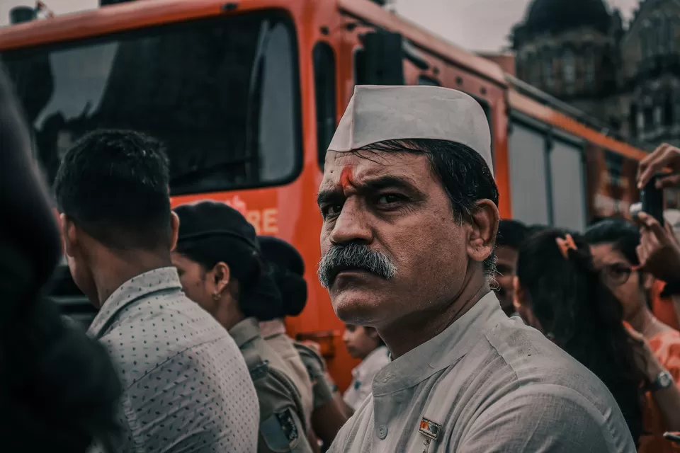 Photo of People kept staring at this man who took the TRICOLOR away on INDEPENDENCE DAY. by Aakash Vishwakarma