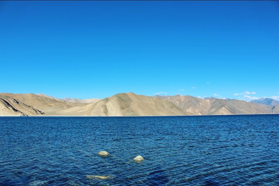 Photo of Pangong Lake by Roaming Mayank