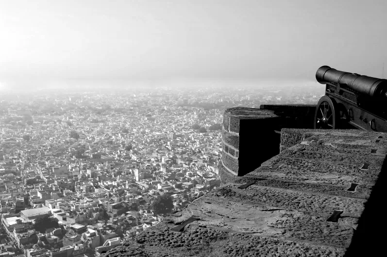 Photo of Mehrangarh Fort (Jodhpur Fort), Jodhpur, Rajasthan, India by nickthevagabond